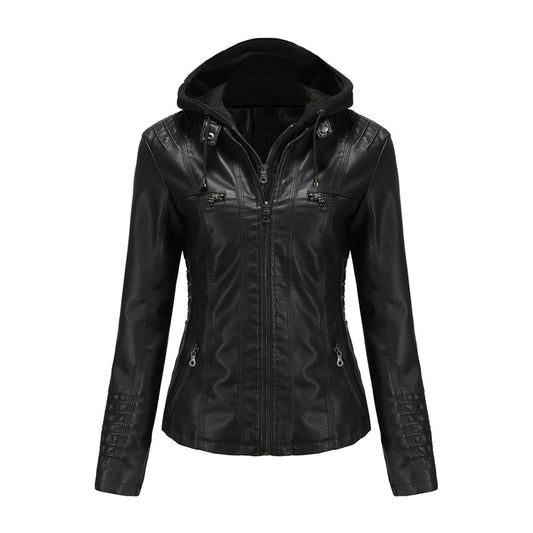 Barbara - Veste en cuir pour femme
