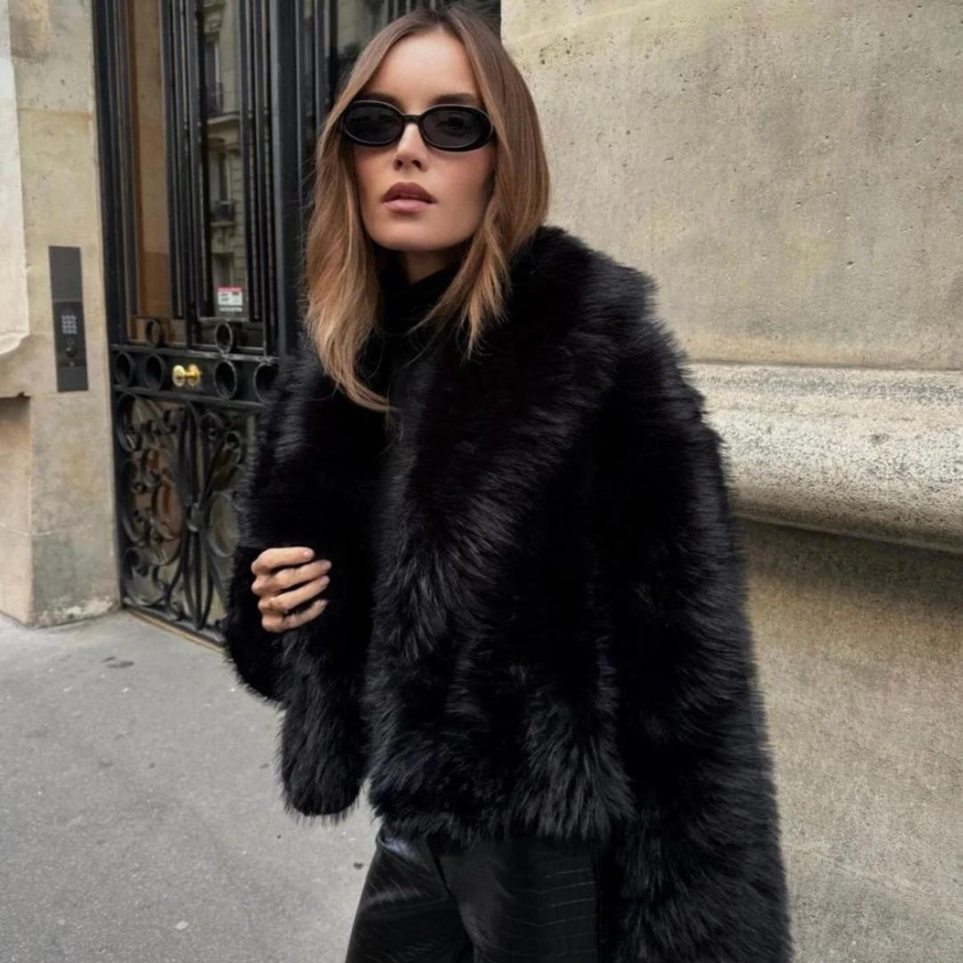 Allison - Manteau de fourrure pour femme