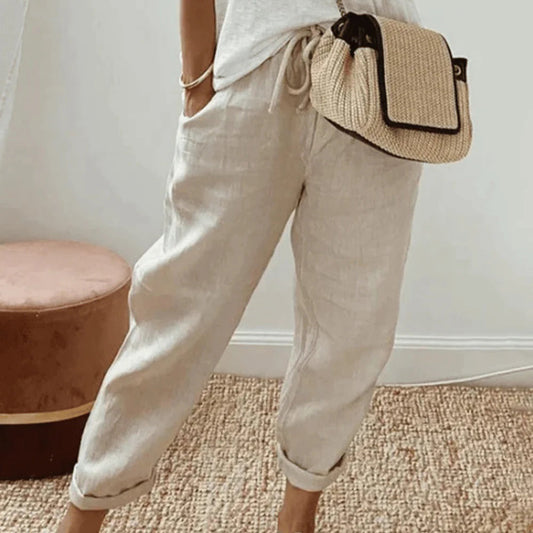 Martina - Pantalon confortable avec cordon de serrage