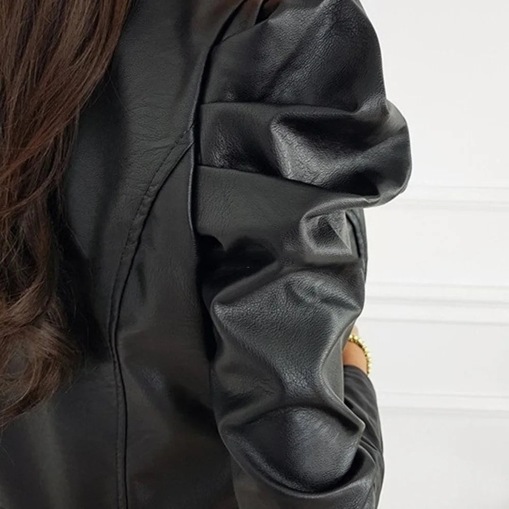 Lucie - Veste En Cuir Élégante