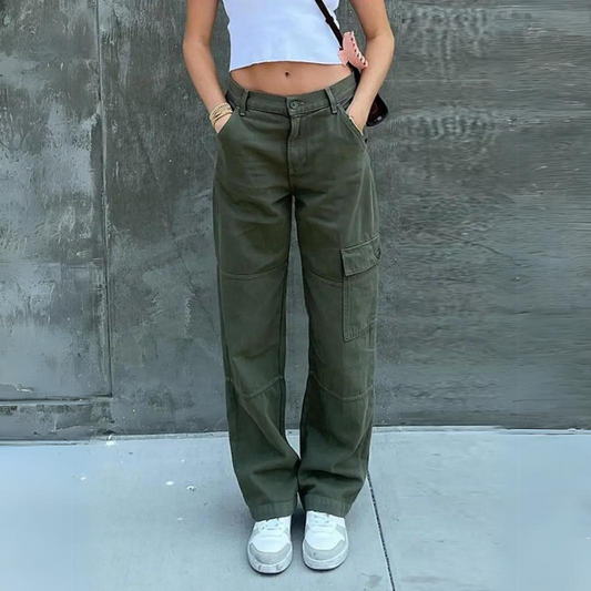 Pauline - Pantalon Cargo Décontracté Pour Femmes