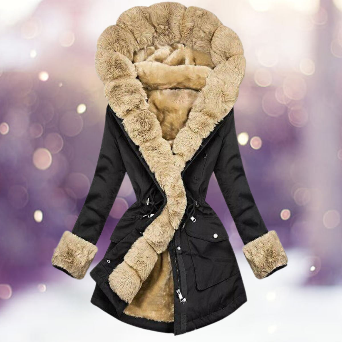 Veste d'hiver en peluche - Adalicia