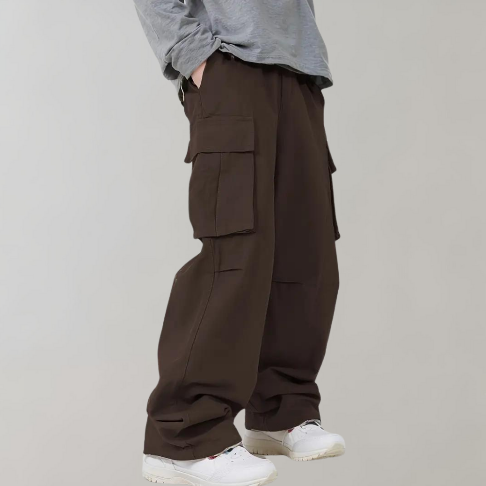 Asger - Pantalon droit Cargo pour hommes