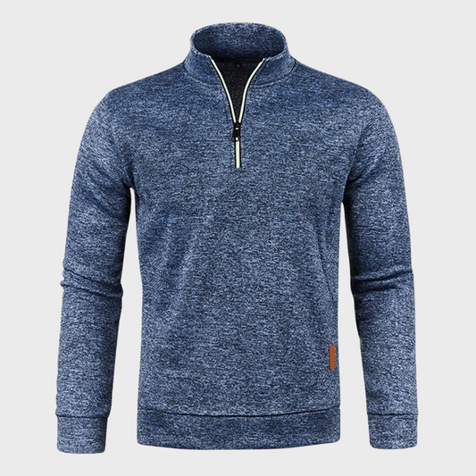 Torsten - Pull-over zippé pour hommes