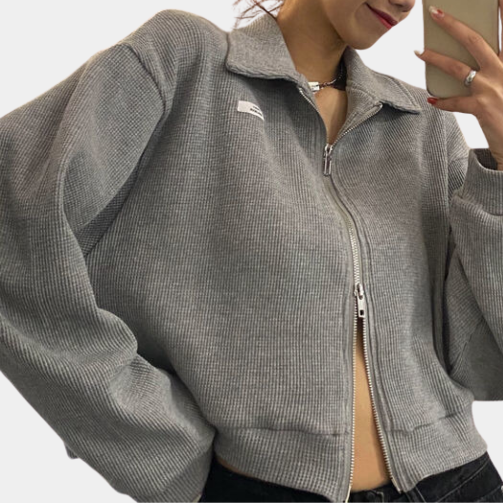Veste décontractée en coton mélangé - Bebhinn