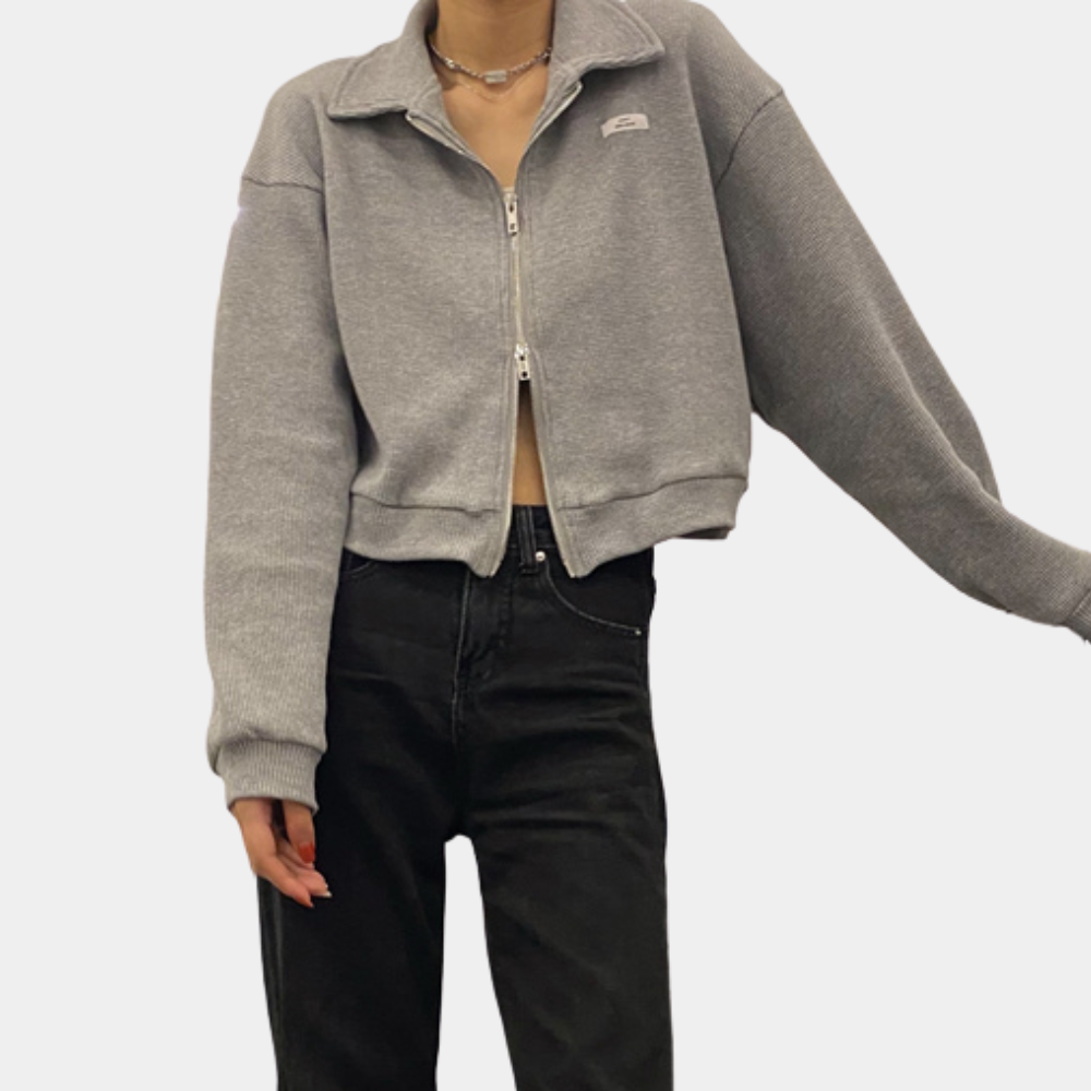 Veste décontractée en coton mélangé - Bebhinn