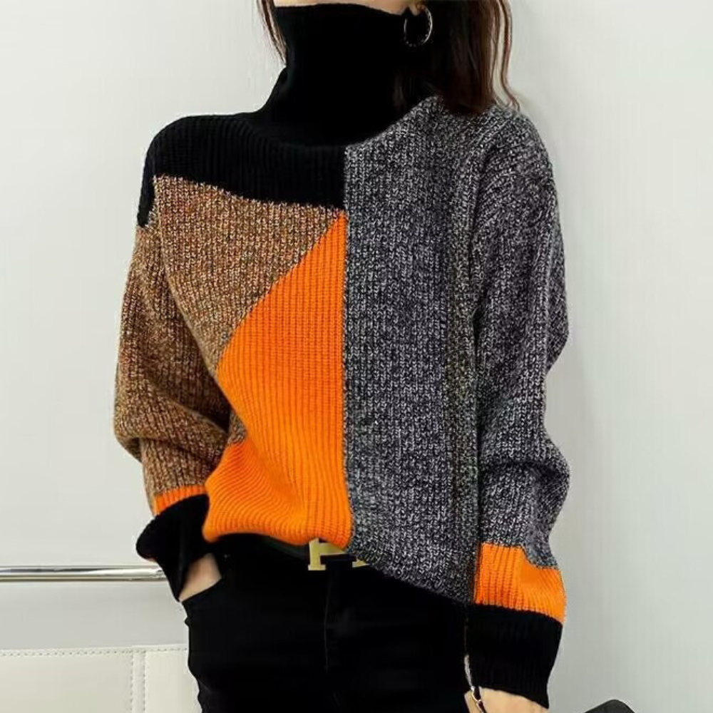 Anya - Pull tricoté tendance et moderne pour femmes
