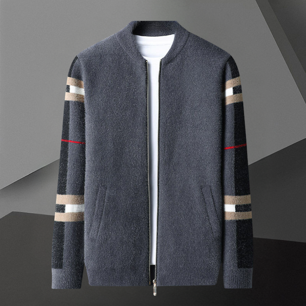 Teo – Cardigan Sophistiqué pour Hommes