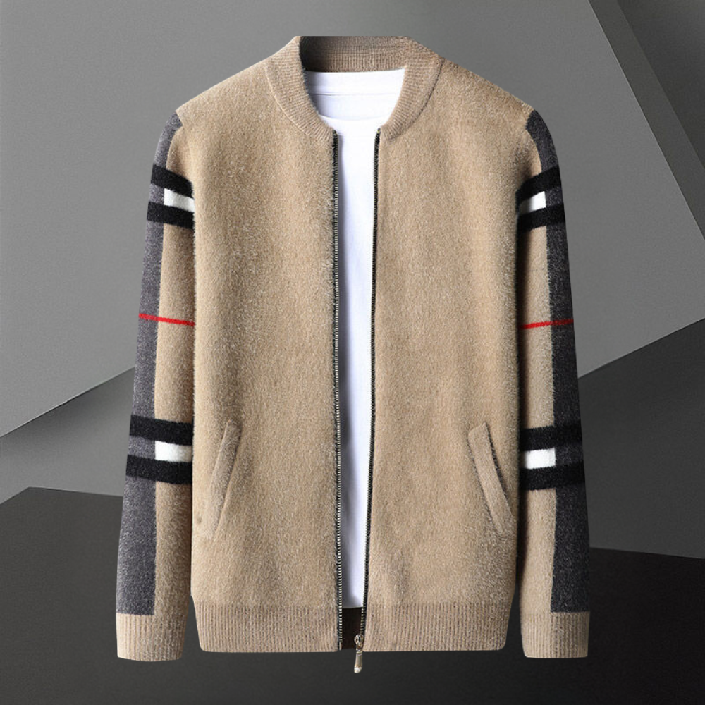 Teo – Cardigan Sophistiqué pour Hommes