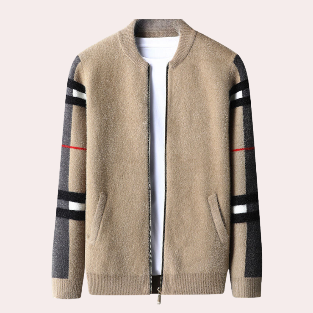 Teo – Cardigan Sophistiqué pour Hommes