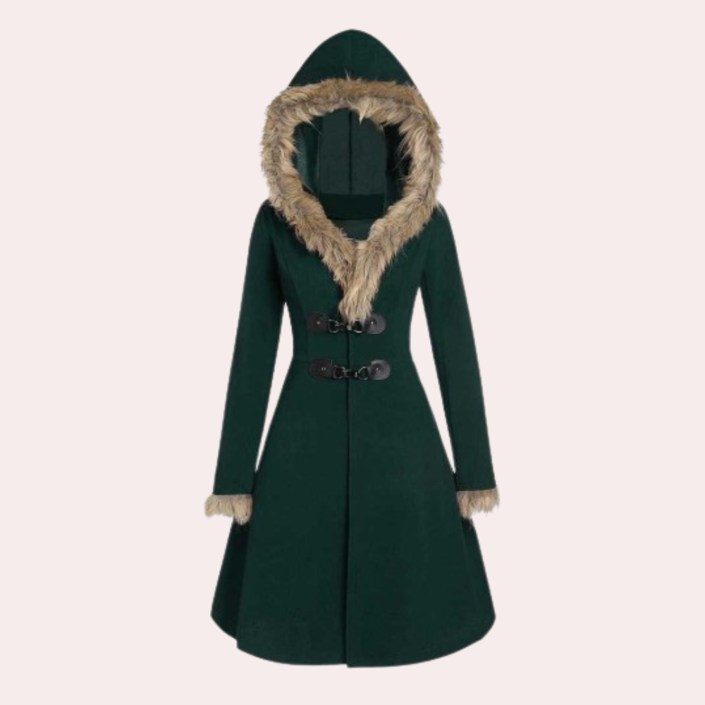 Fina - Manteau chaud avec capuche pour femmes
