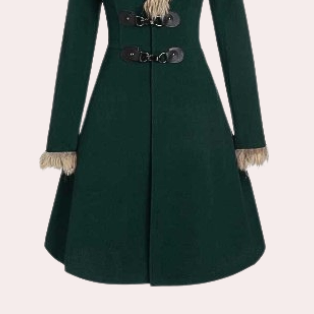 Fina - Manteau chaud avec capuche pour femmes