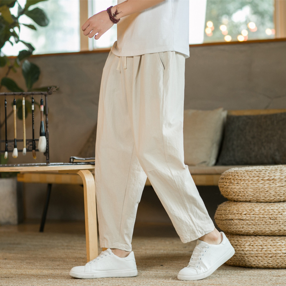 Melo - Pantalon Ample Respirant et Stylé pour Homme
