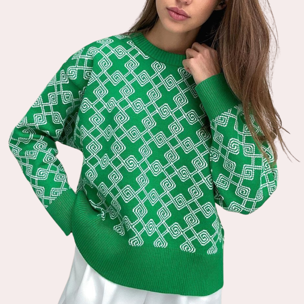 Ameyalli - Pull-over Tricoté pour femmes
