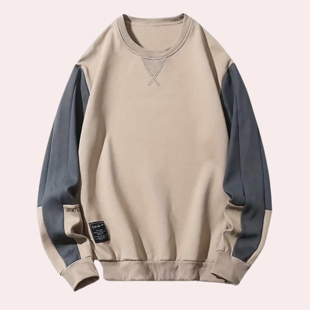 Alexandro - Sweat à Contraste de Couleurs pour Hommes