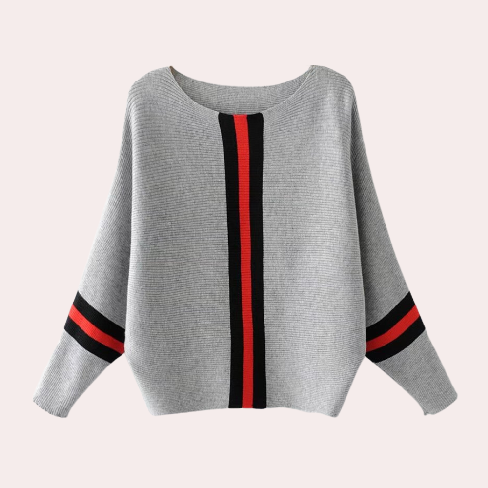 Karine - Pull décontracté aux lignes modernes pour femmes