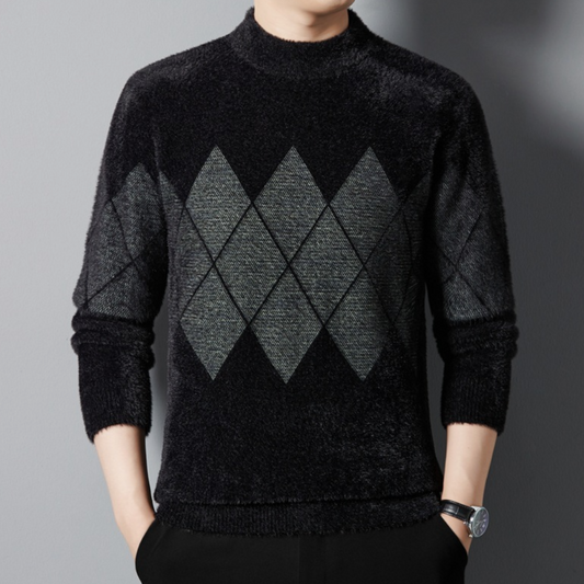 Porteur - Elégant pull tricoté pour homme
