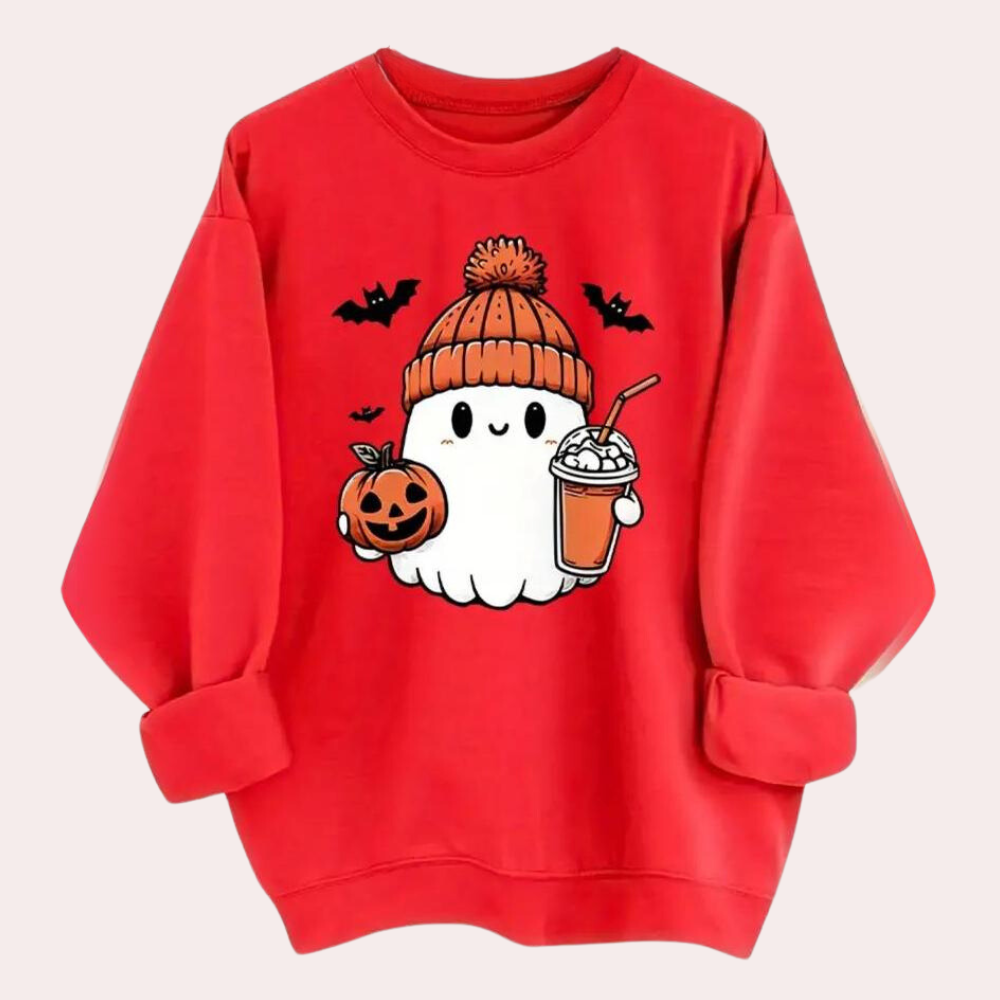 Dominika - Sweat-Shirt Halloween Confortable pour Femmes