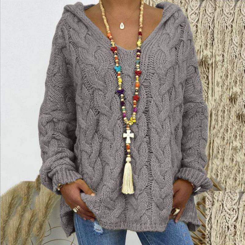 Sophie - Sweat à Capuche en Col V pour Femmes pour une Touche de Style