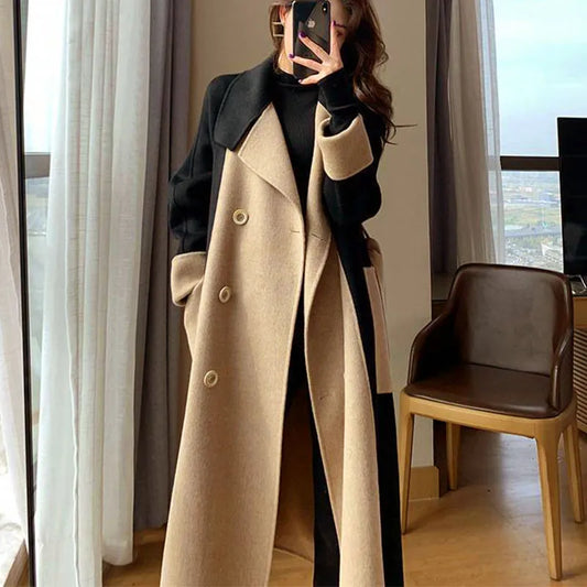 CIELO - Trench-coat vintage en laine