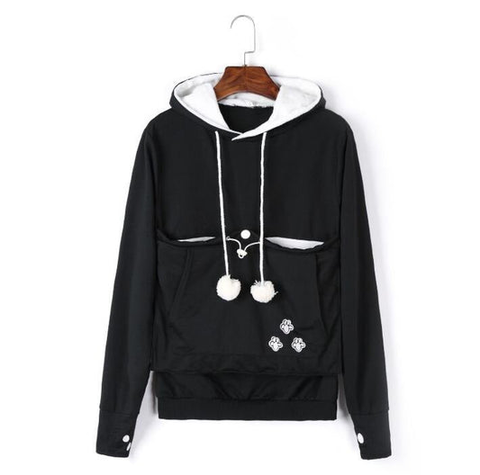 Milo - Hoodie Unisexe pour Chat et L'endroit Parfait pour Dormir de Votre Chat