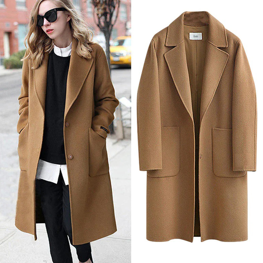 Manteau de couleur unie basique - Daytona