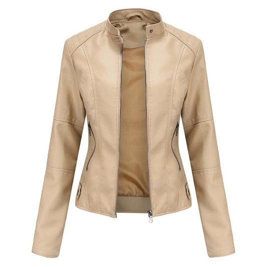 Gemma - Veste en cuir épique pour femme