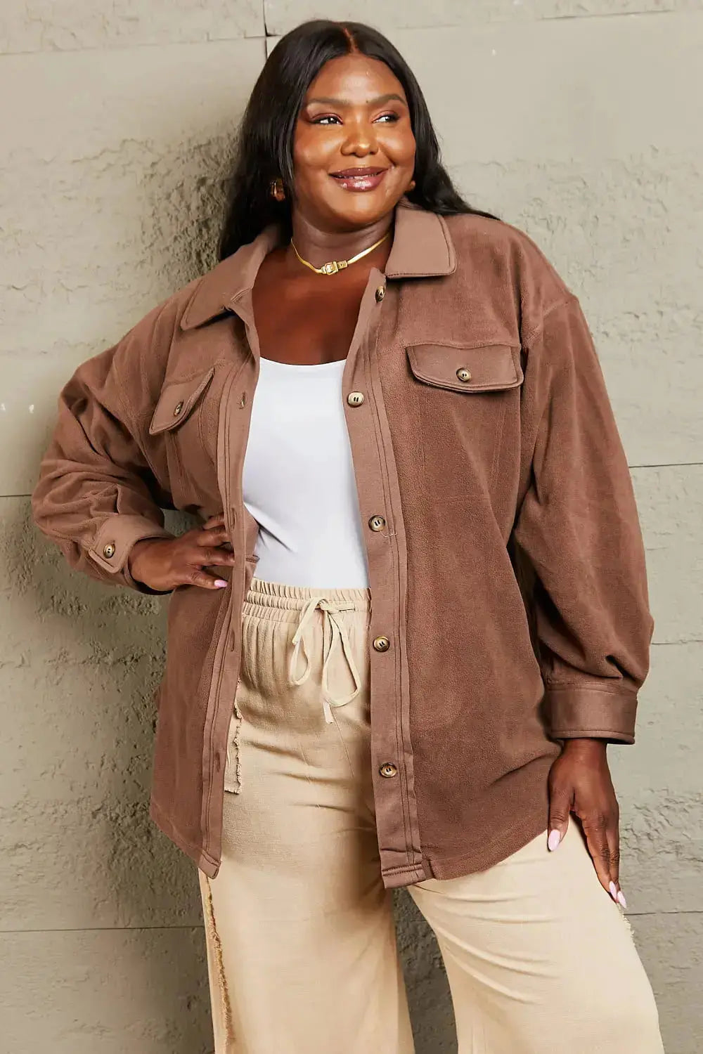 Chemise boutonnée élégante pour plus de confort