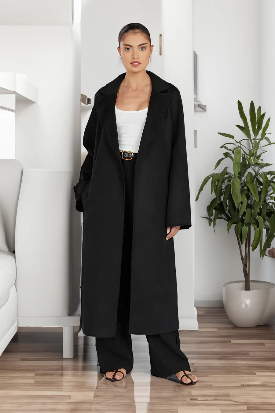 Maéva - Trench En Laine En Vrac