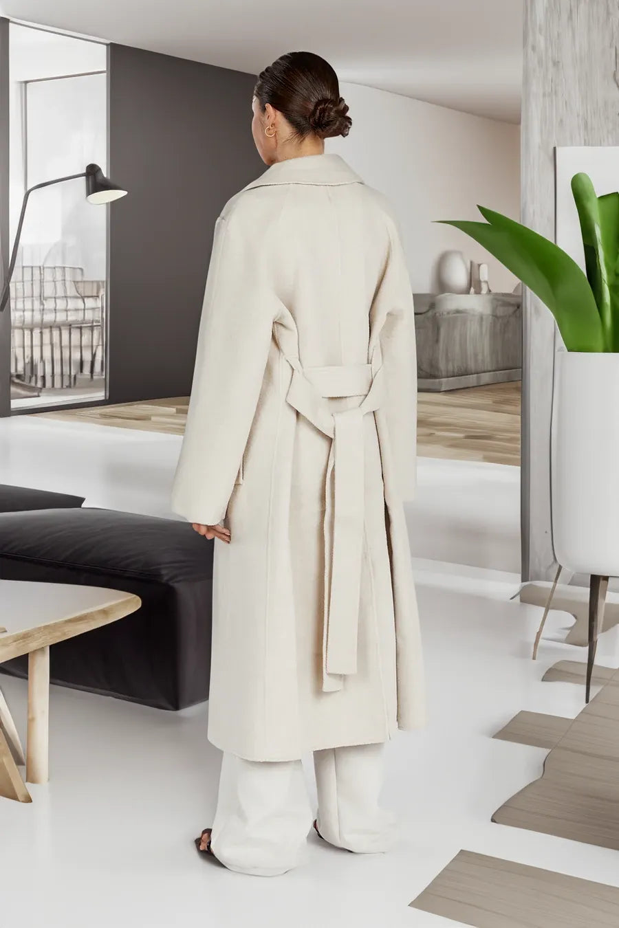 Maéva - Trench En Laine En Vrac