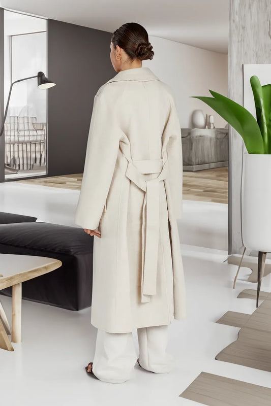 Maéva - Trench En Laine En Vrac