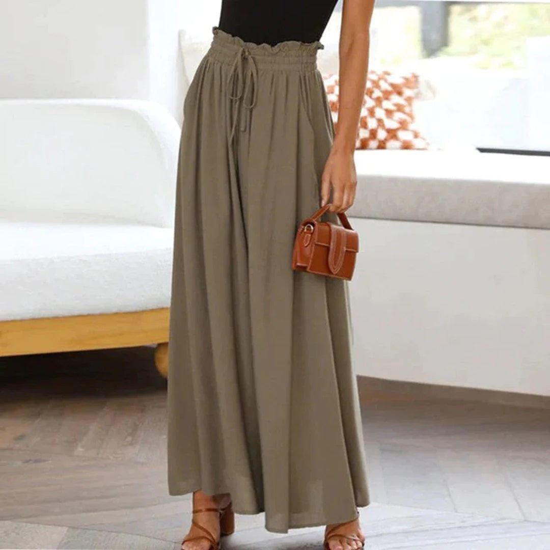 ANNETTE - Pantalon ample élégant