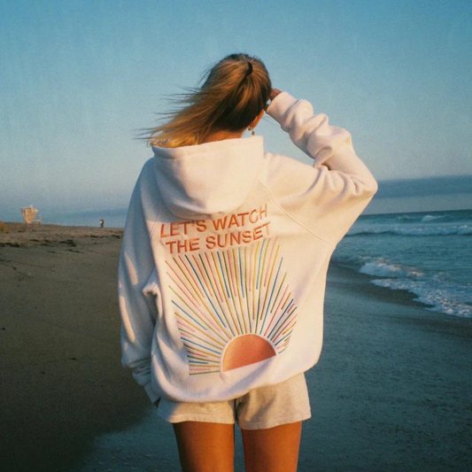 Sarah - Hoodie d'Hiver Stylé et Confortable avec Imprimé Lettres pour Femmes