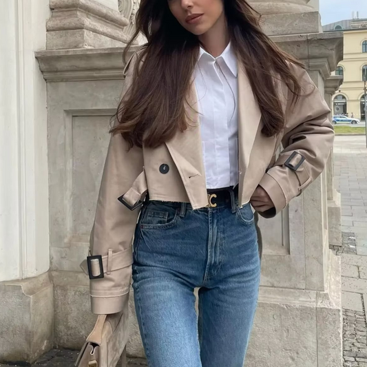Laureen - Urbanstyle Trench-coat court