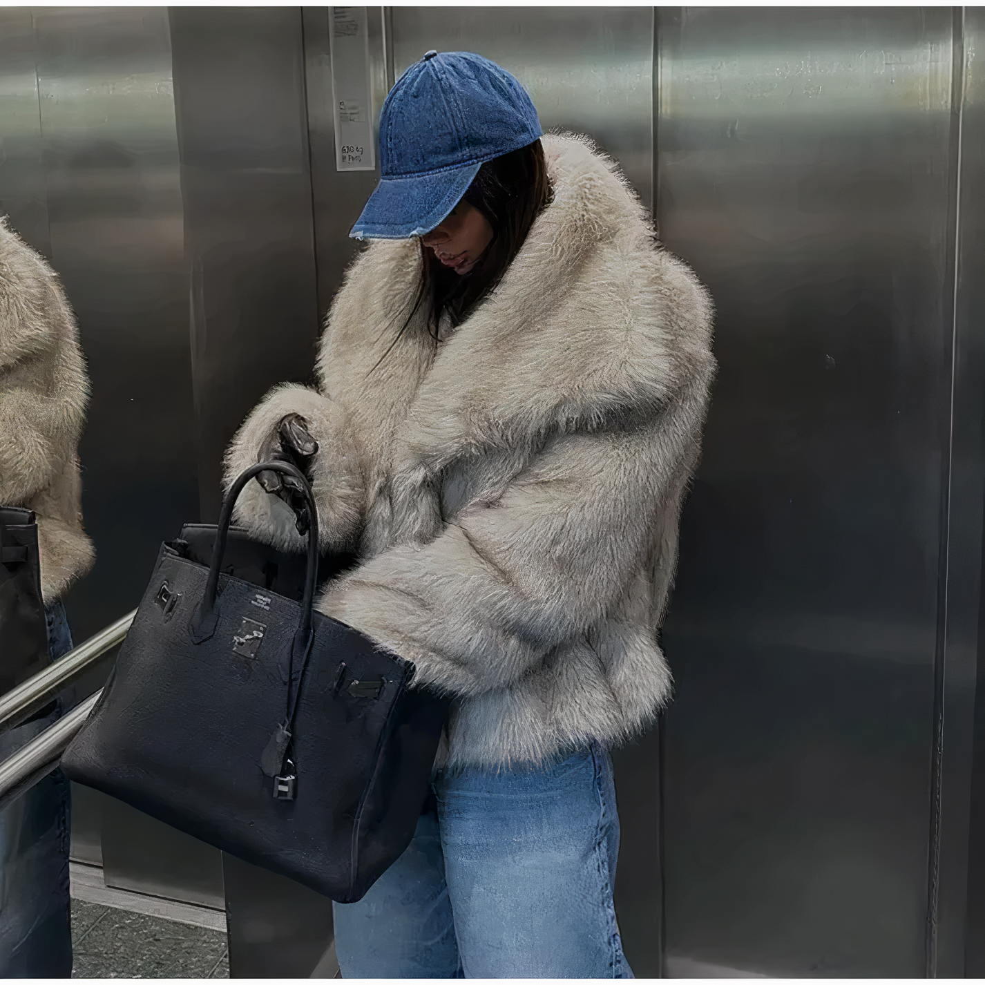 ELLEN - Manteau hiver stylé et moelleux