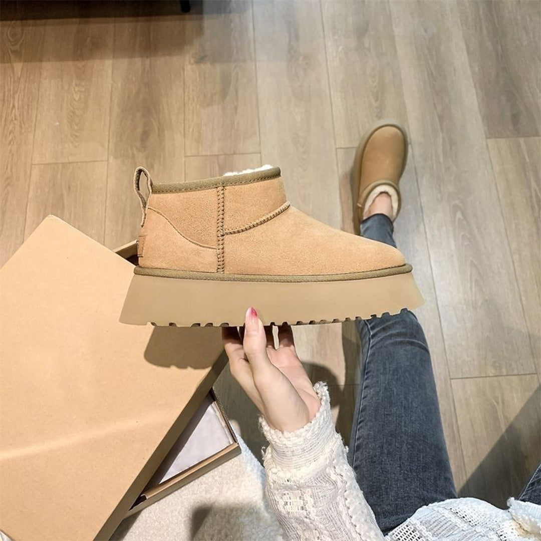 Fionnuala - Bottes d'hiver avec fourrure pour femmes