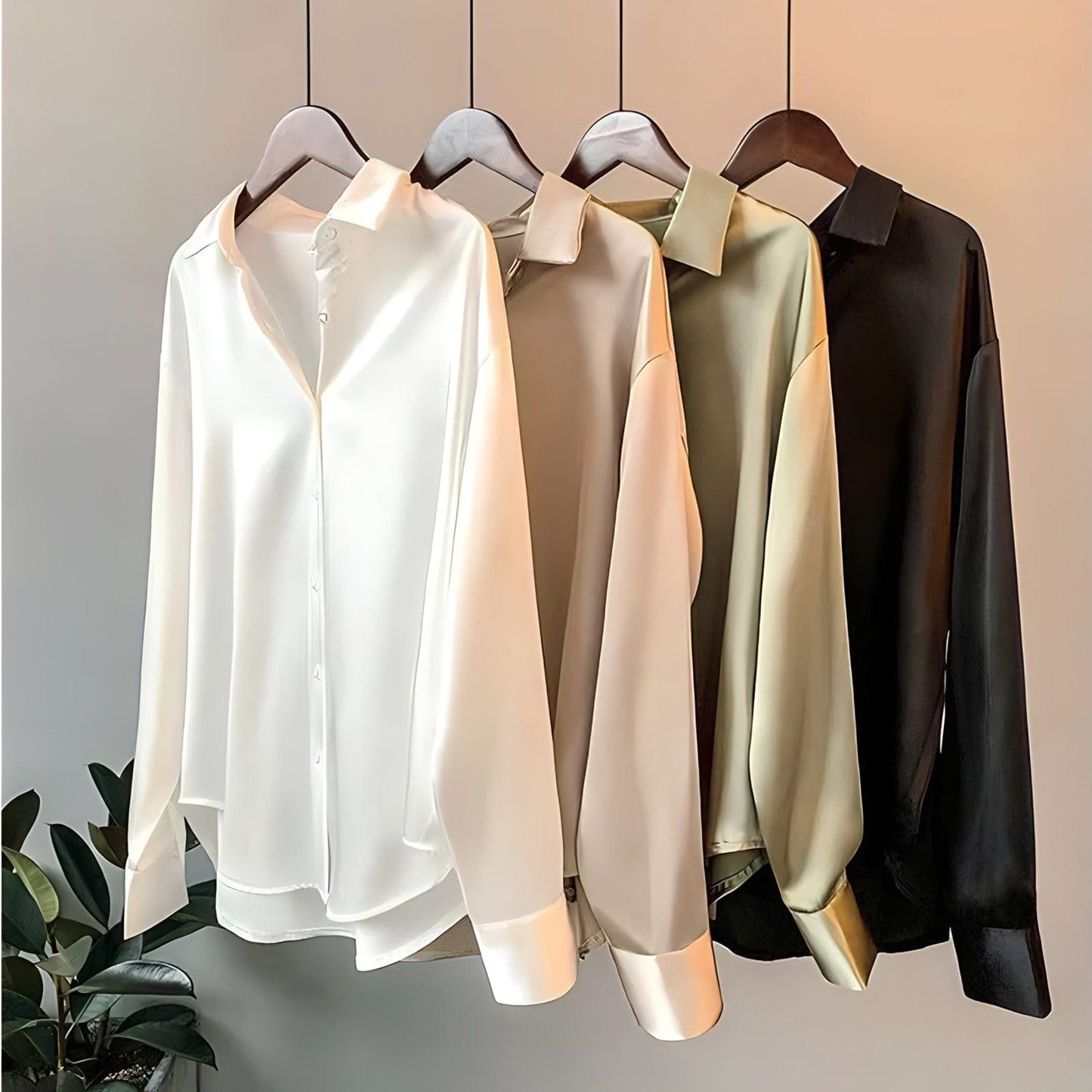 Antoine - chemise en soie pour femme