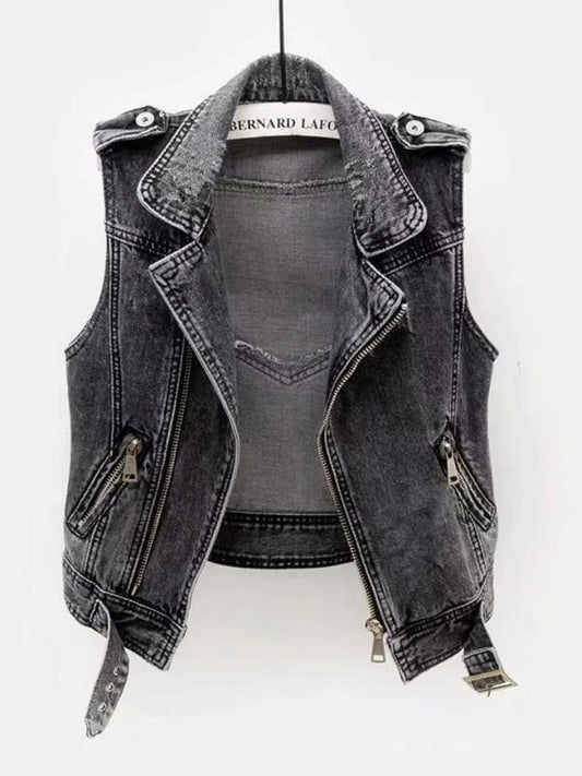 BEATRIX - Gilet en denim