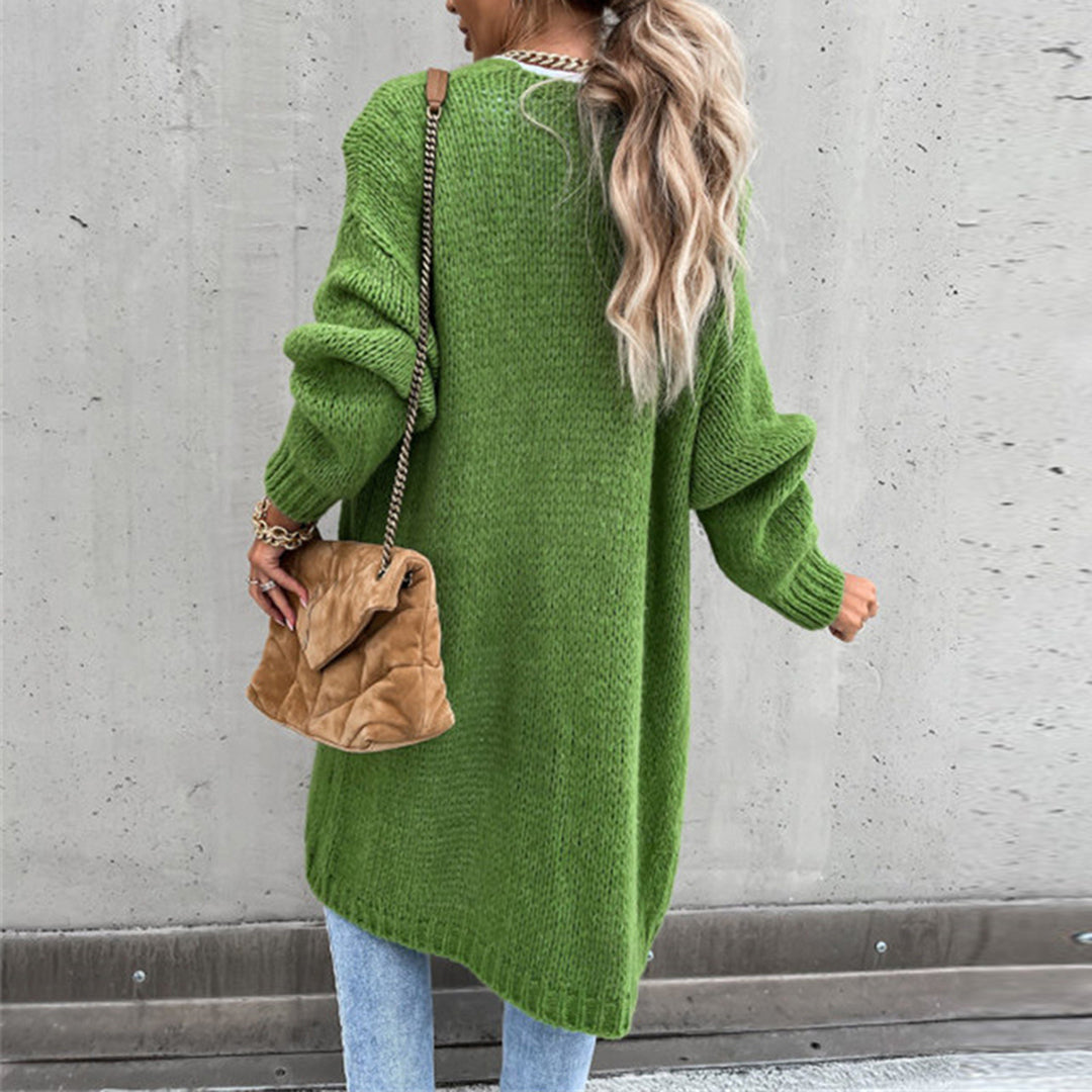 Cardigan long élégant - Jaza