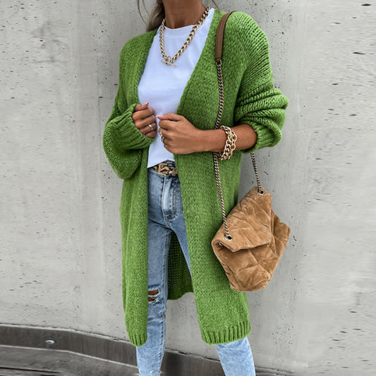 Cardigan long élégant - Jaza