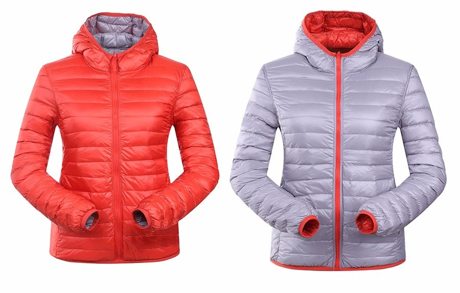 Doudoune réversible Ultra Light Down "Harmonie"