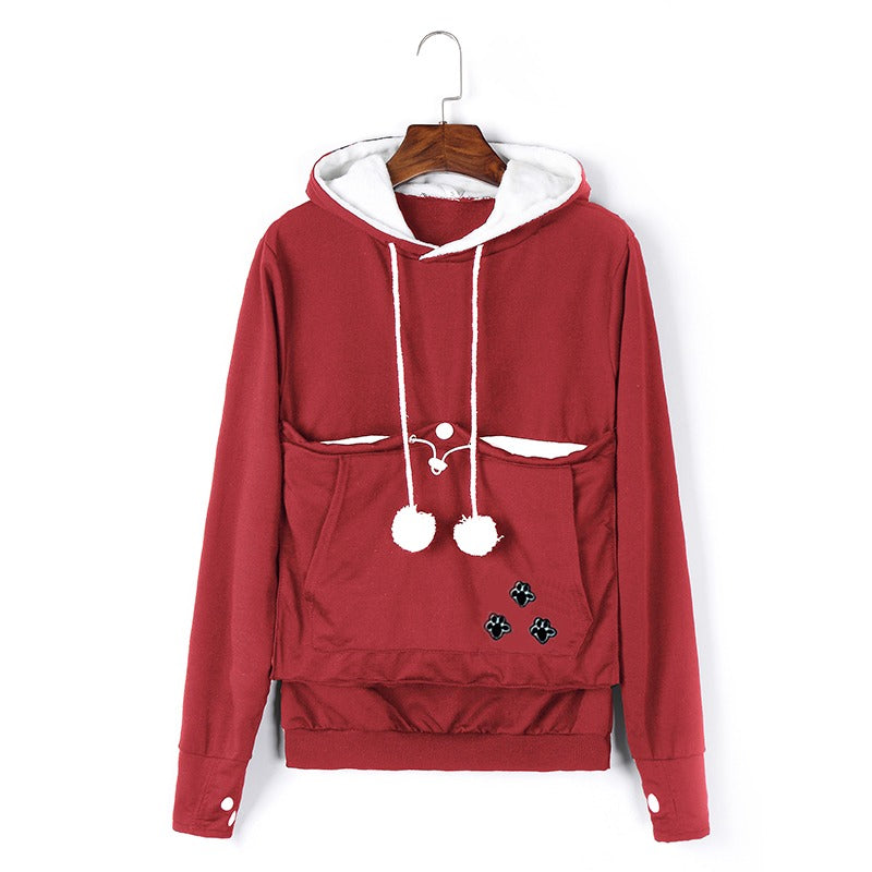 Milo - Hoodie Unisexe pour Chat et L'endroit Parfait pour Dormir de Votre Chat