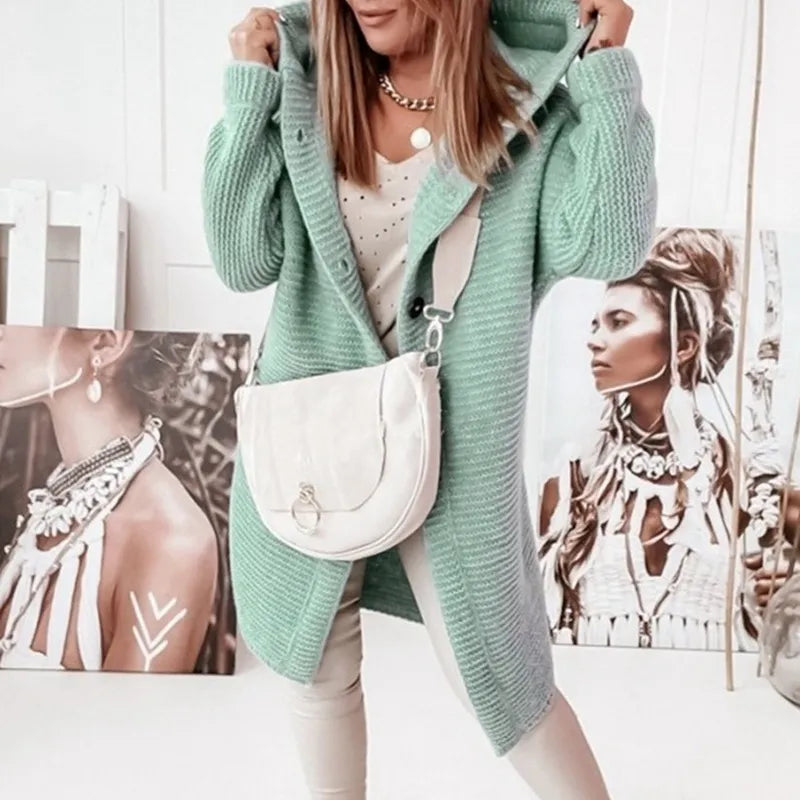 Giovanna - Cardigan tricoté chaud