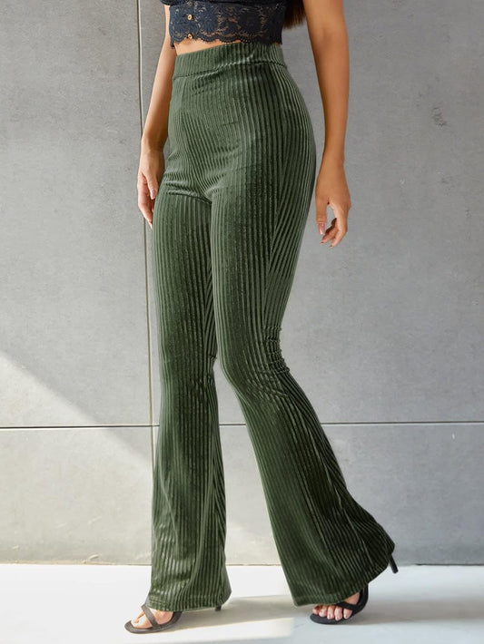 Pantalon large en velours côtelé - Laurina