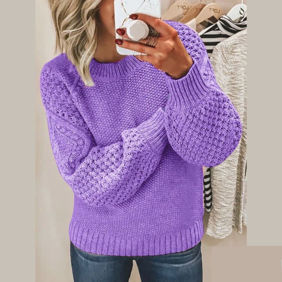 Eva - Pull en maille doux pour femme