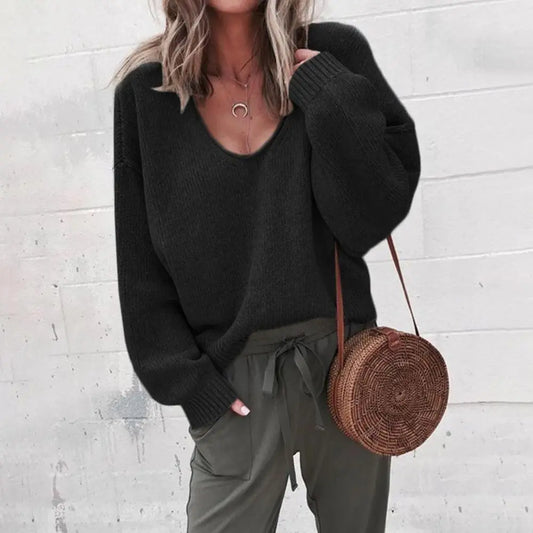 Pull Maille Col V - Euphémie
