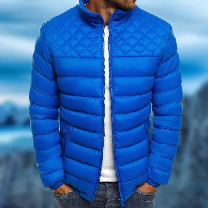 Keith - Veste matelassée imperméable et coupe-vent pour homme
