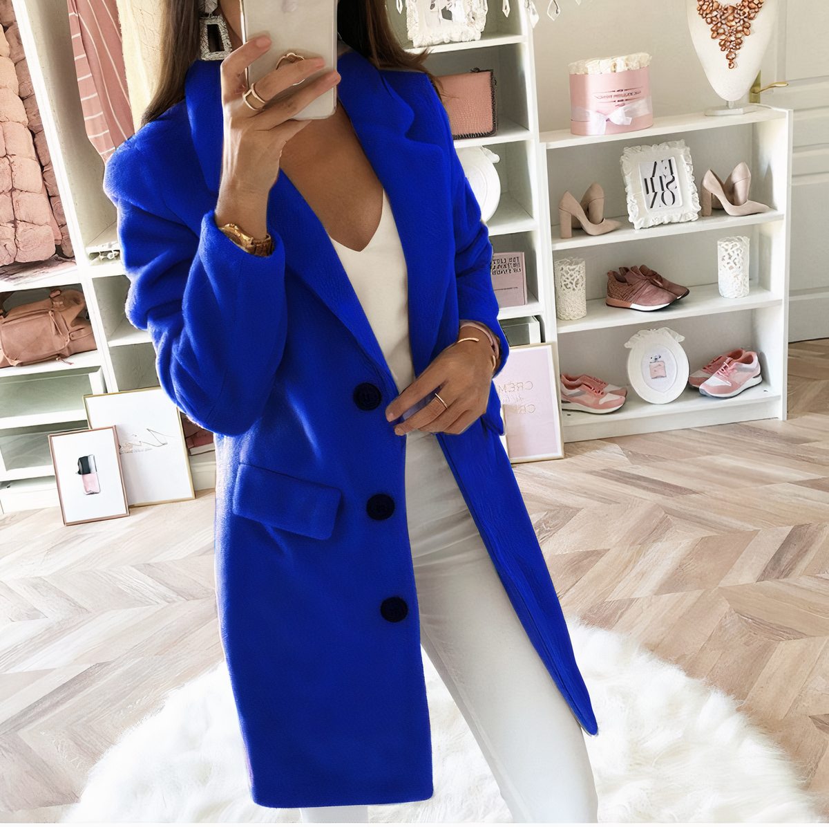 Manteau croisé pour femme - Irka
