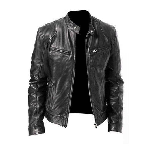 Mikel - Veste en cuir pour homme