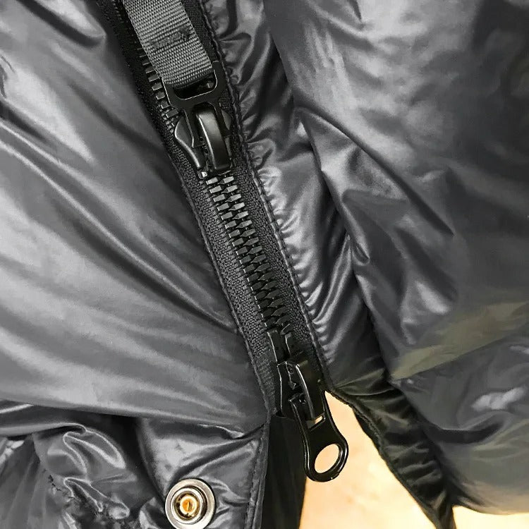 Veste d'hiver en duvet chaude et imperméable pour femmes
